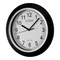 La Crosse Technology La Crosse Technology 12 in. L X 1 in. W Indoor Casual Analog Atomic Wall Clock Glass/Plastic Black/S WT-3129 - alternate 2